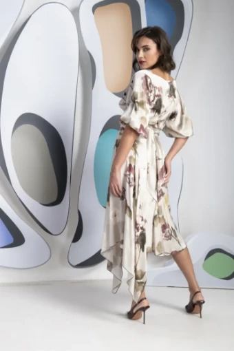 Kevan Jon Mila sleeve split #1 Champagne thumbnail