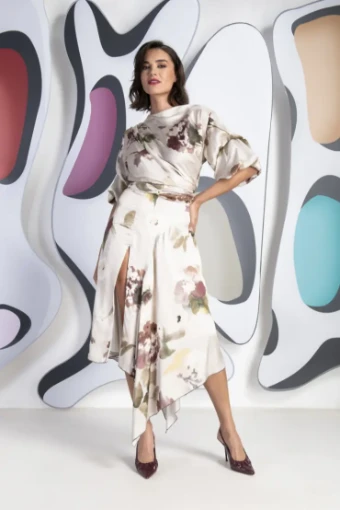 Kevan Jon Mila sleeve split #0 default Champagne thumbnail