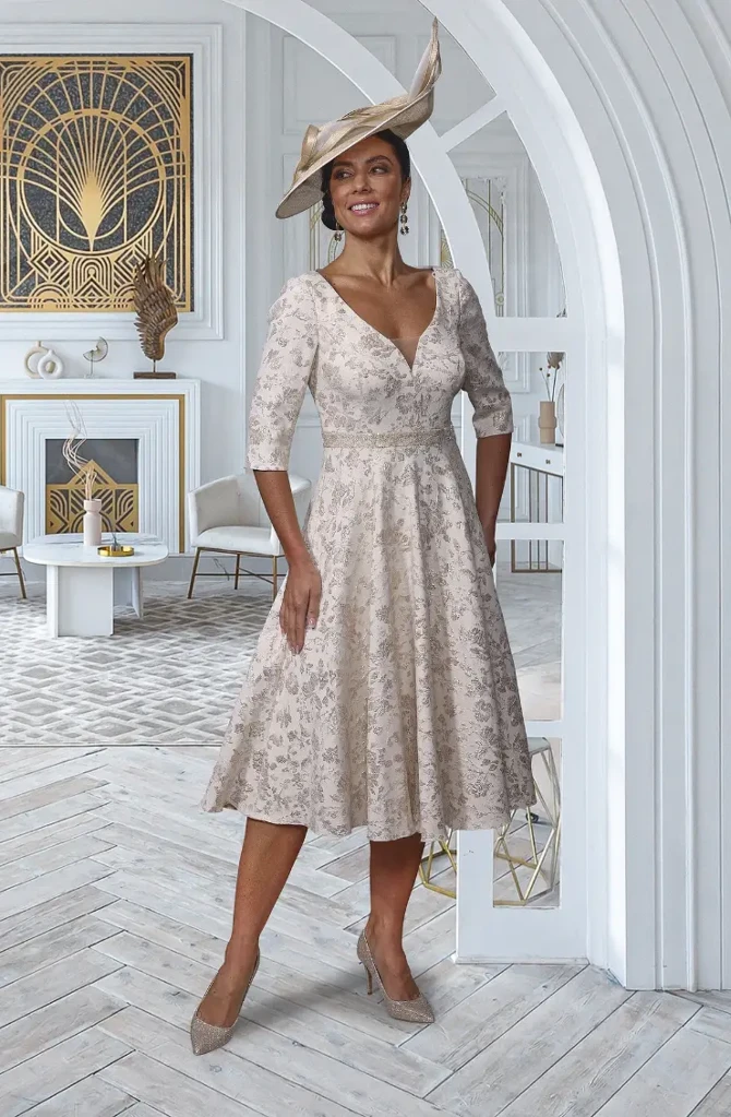 Lilac Mother of the Bride Dress – Veromia DU458
